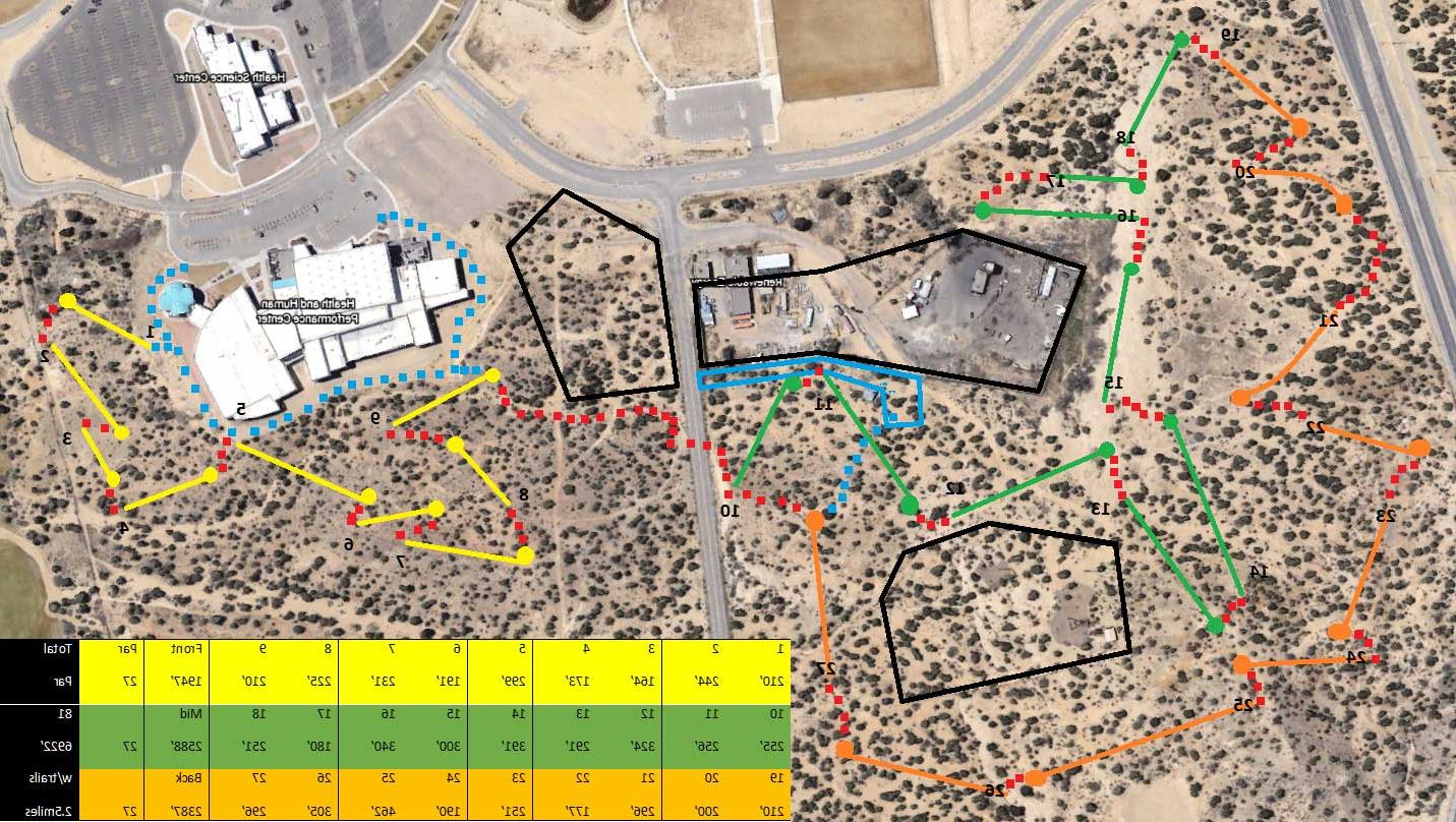 Check out the Disc Golf Course at SJC!